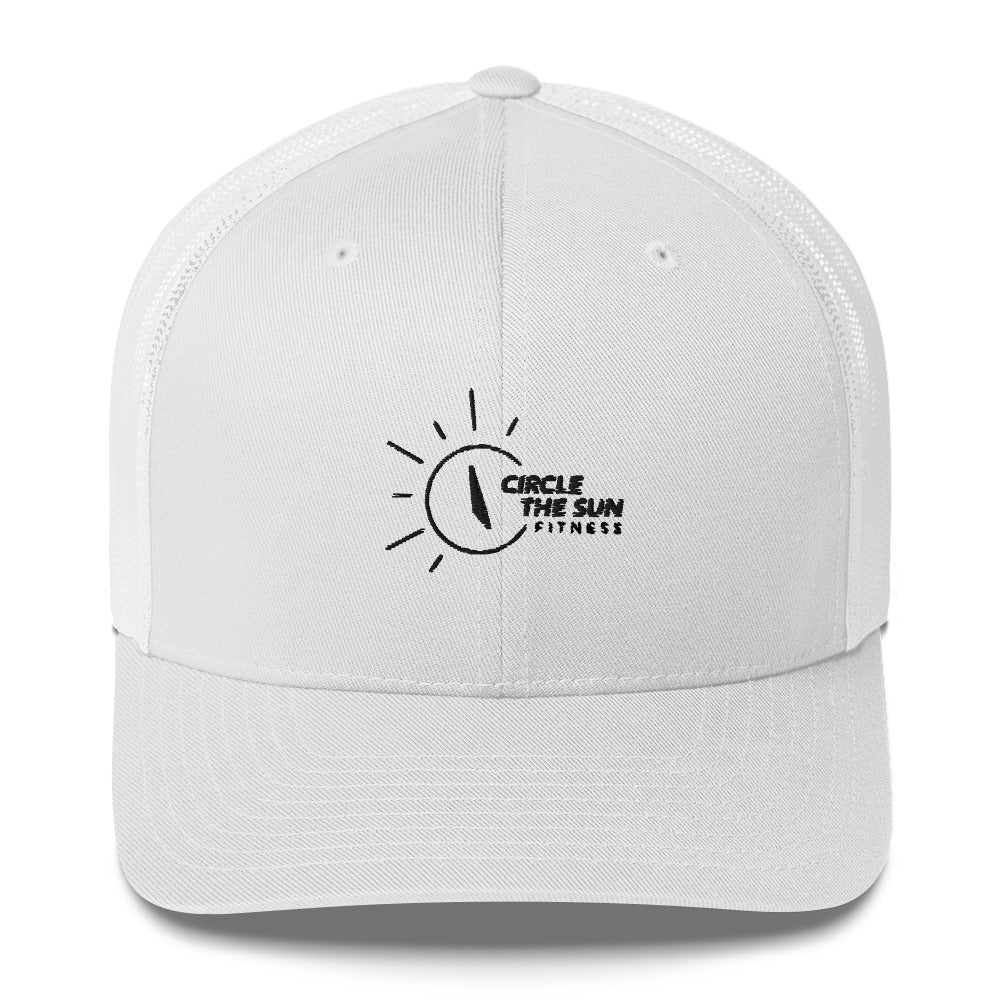 Trucker Cap | Embroidered Black