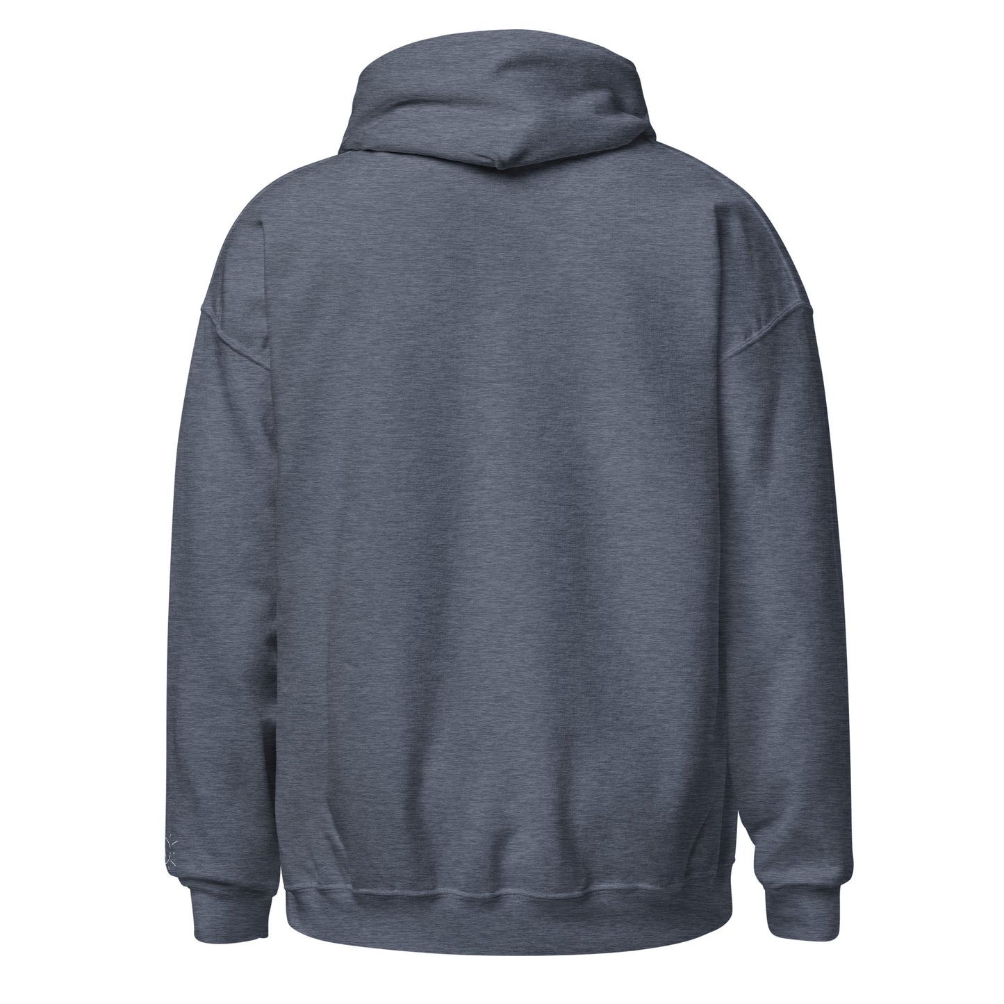 Heavy Blend Hoodie | Embroidered White