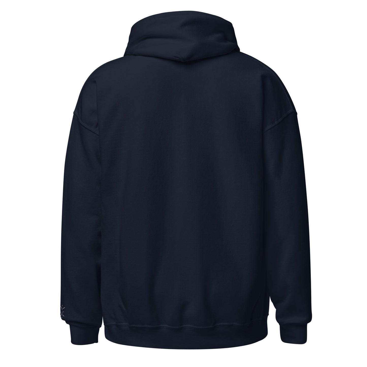 Heavy Blend Hoodie | Embroidered White