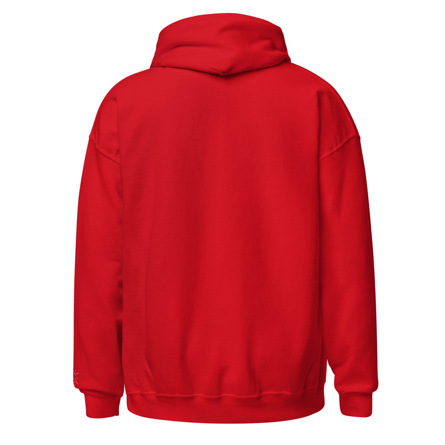 Heavy Blend Hoodie | Embroidered White