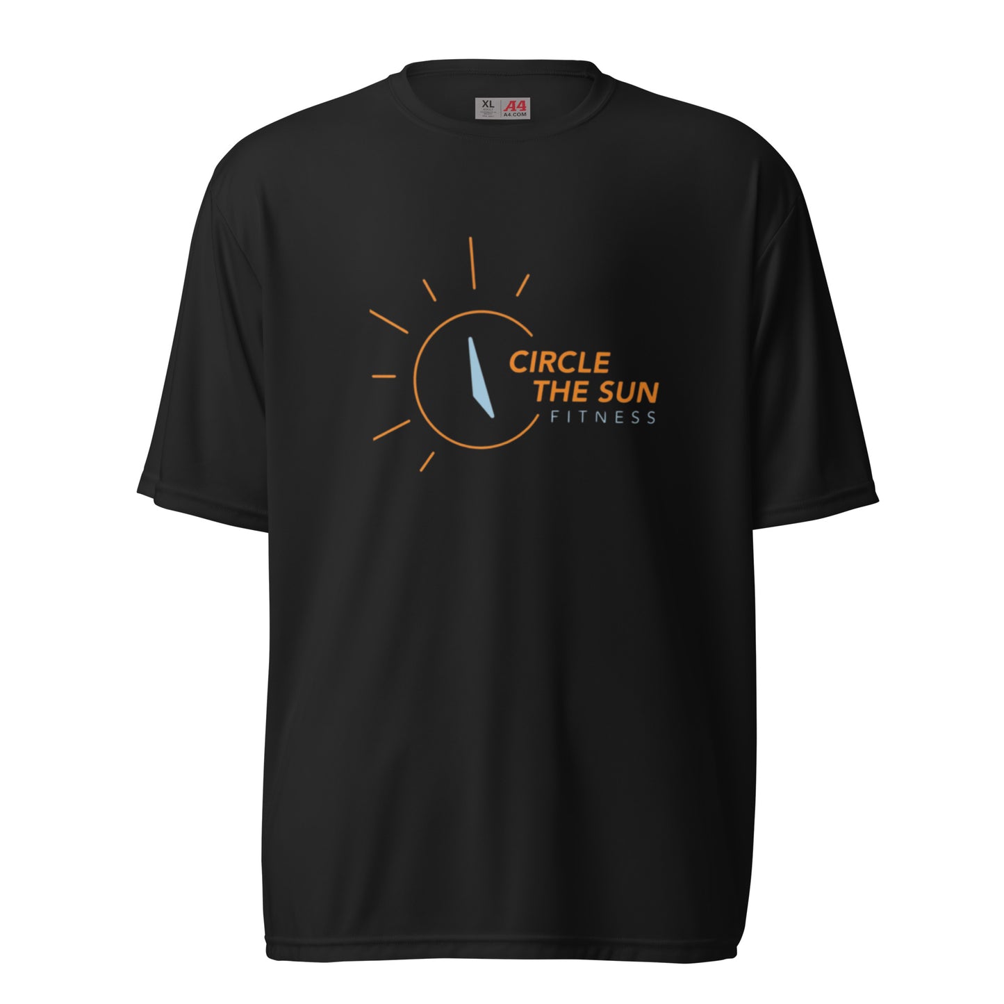 Moisture-Wicking T-Shirt | Orange Logo