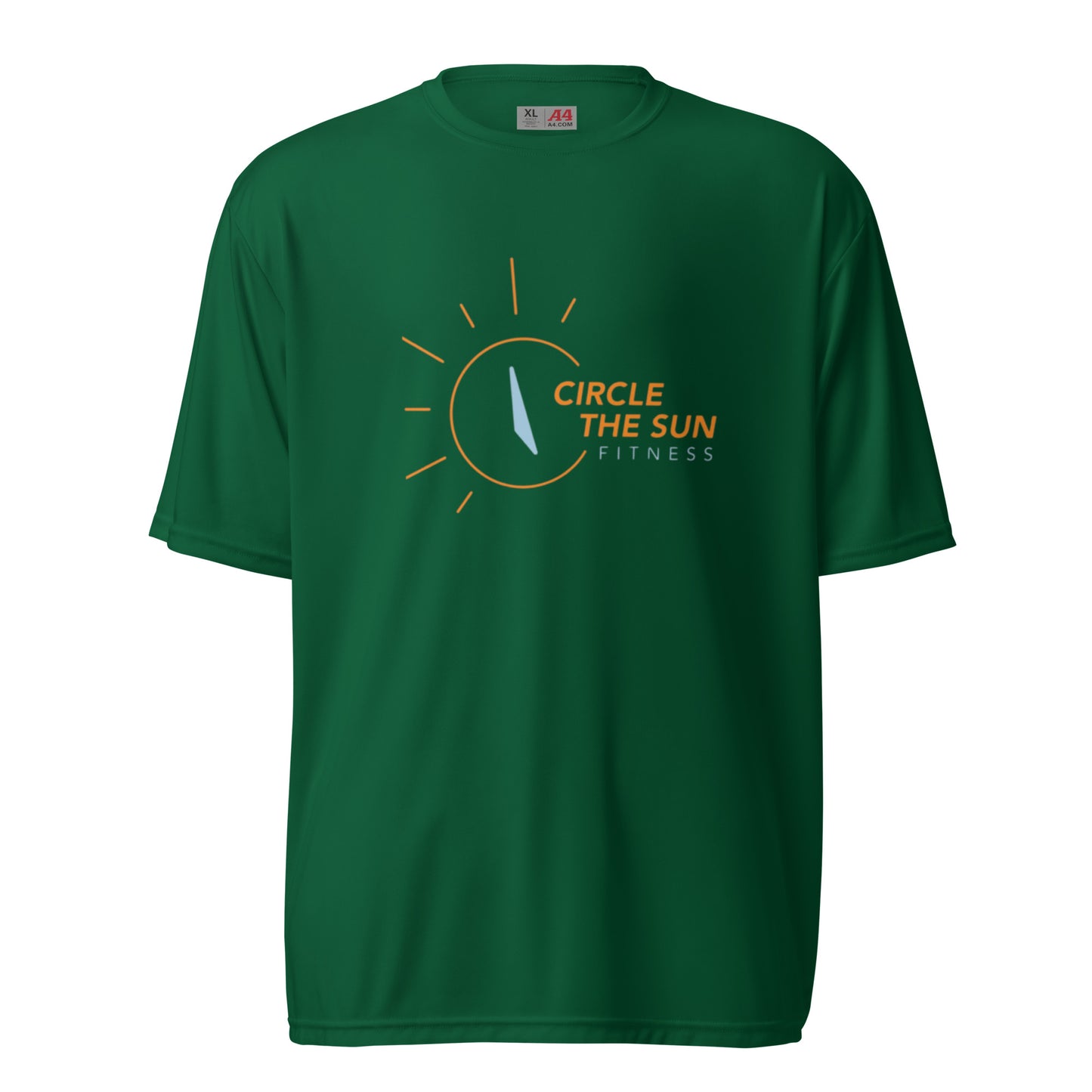 Moisture-Wicking T-Shirt | Orange Logo