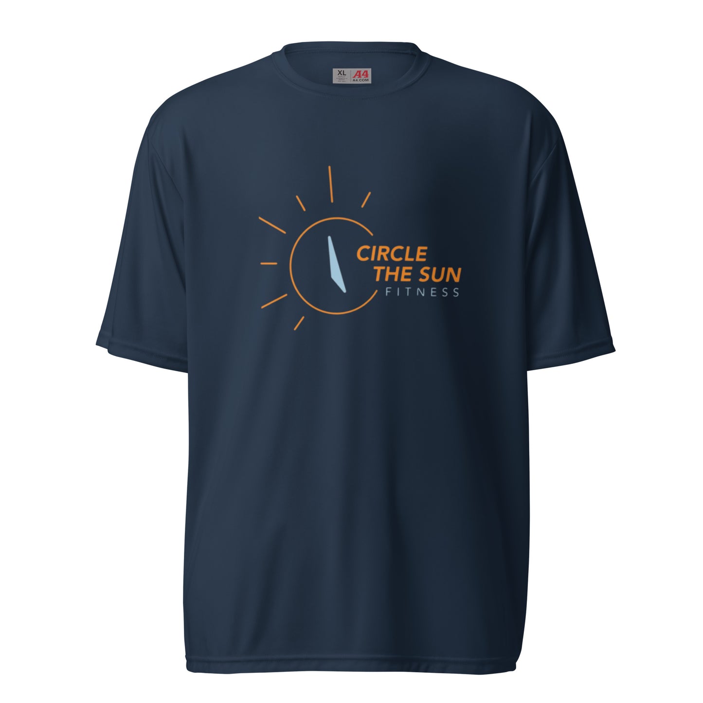 Moisture-Wicking T-Shirt | Orange Logo