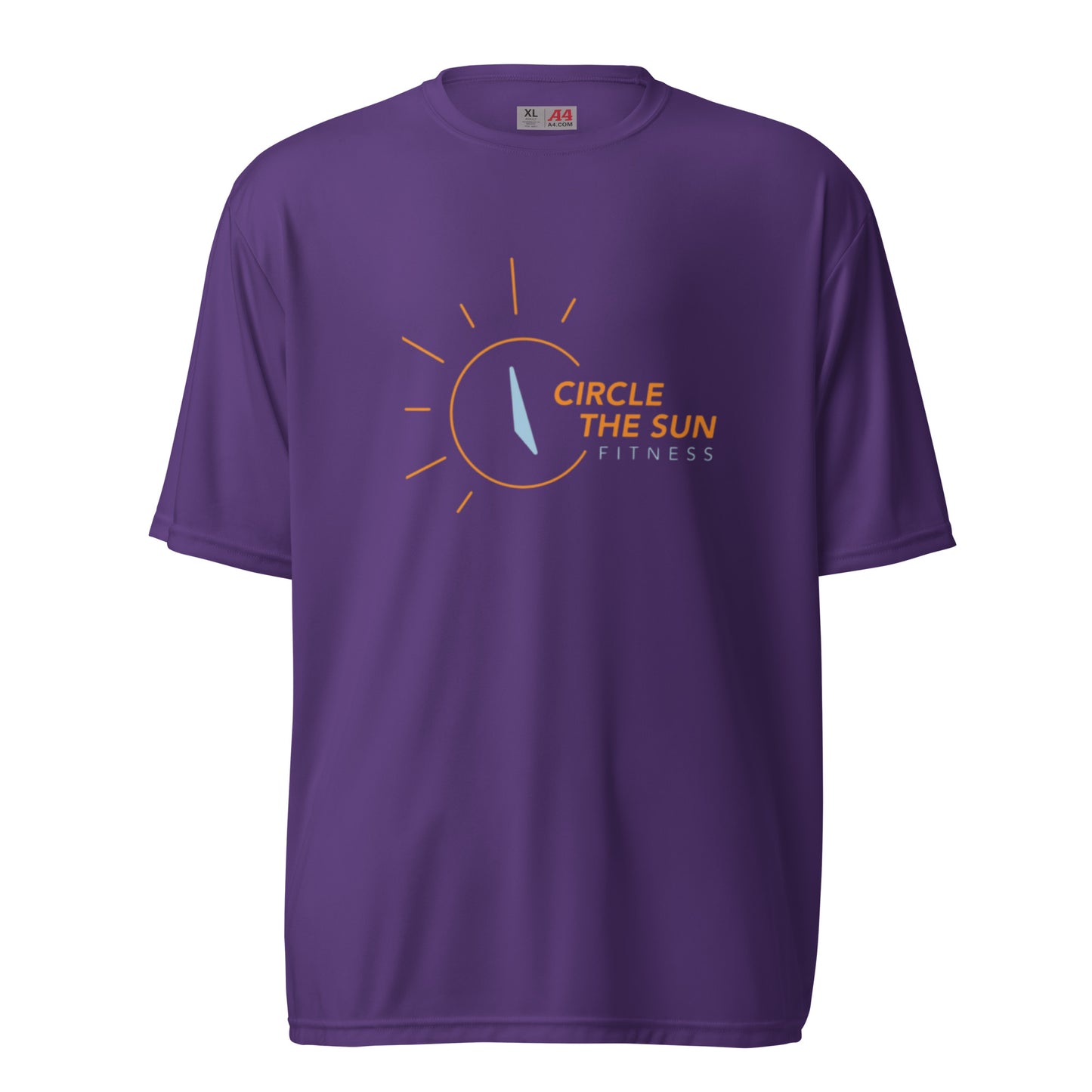 Moisture-Wicking T-Shirt | Orange Logo
