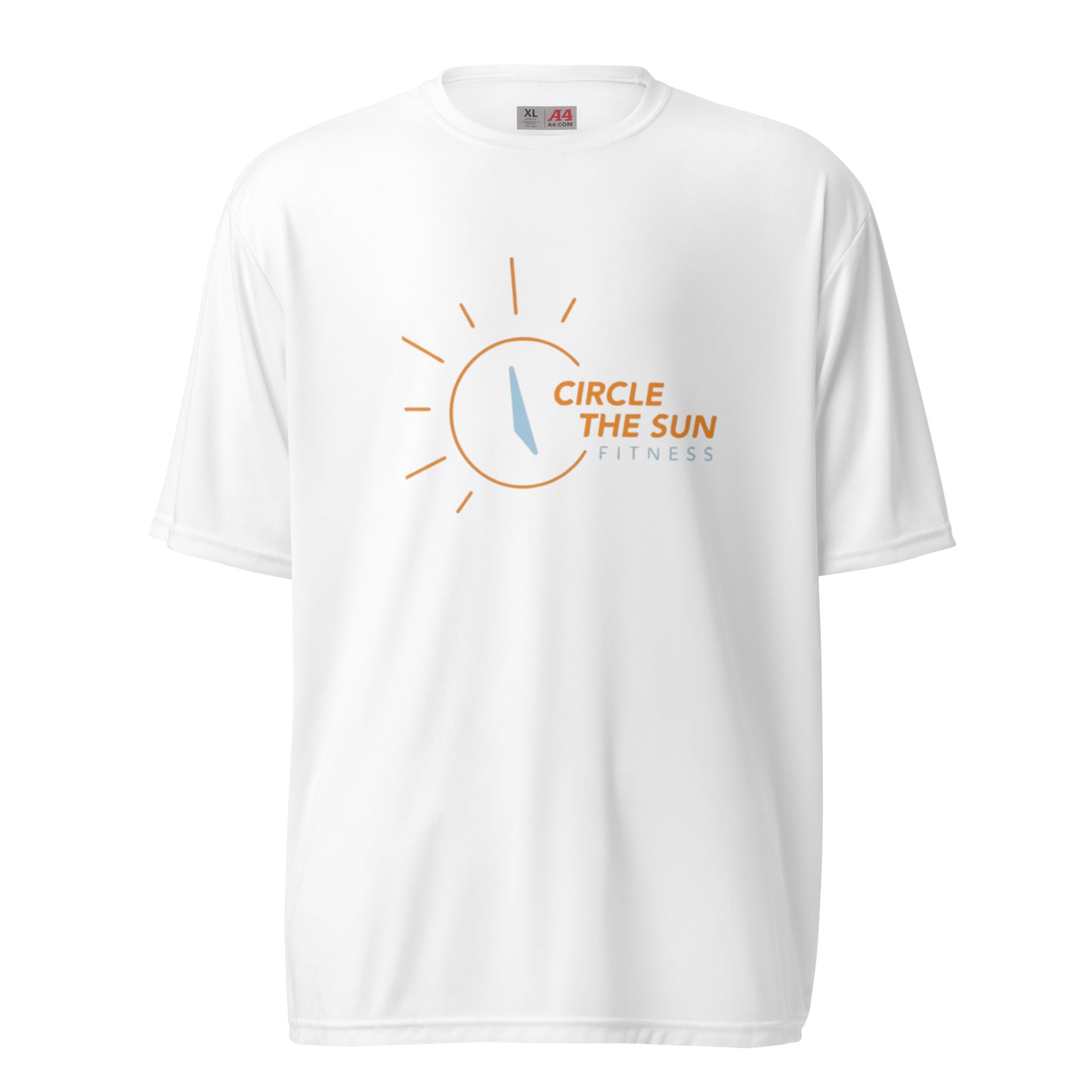 Moisture-Wicking T-Shirt | Orange Logo