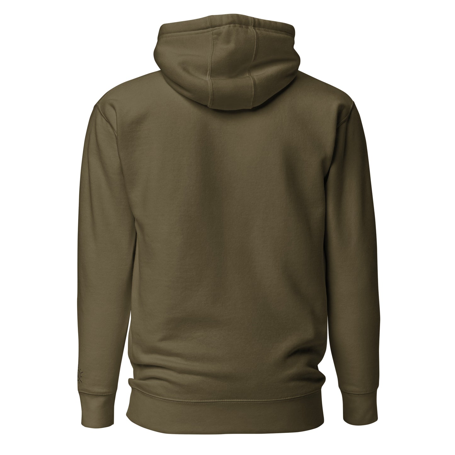 Premium Hoodie | Embroidered Black