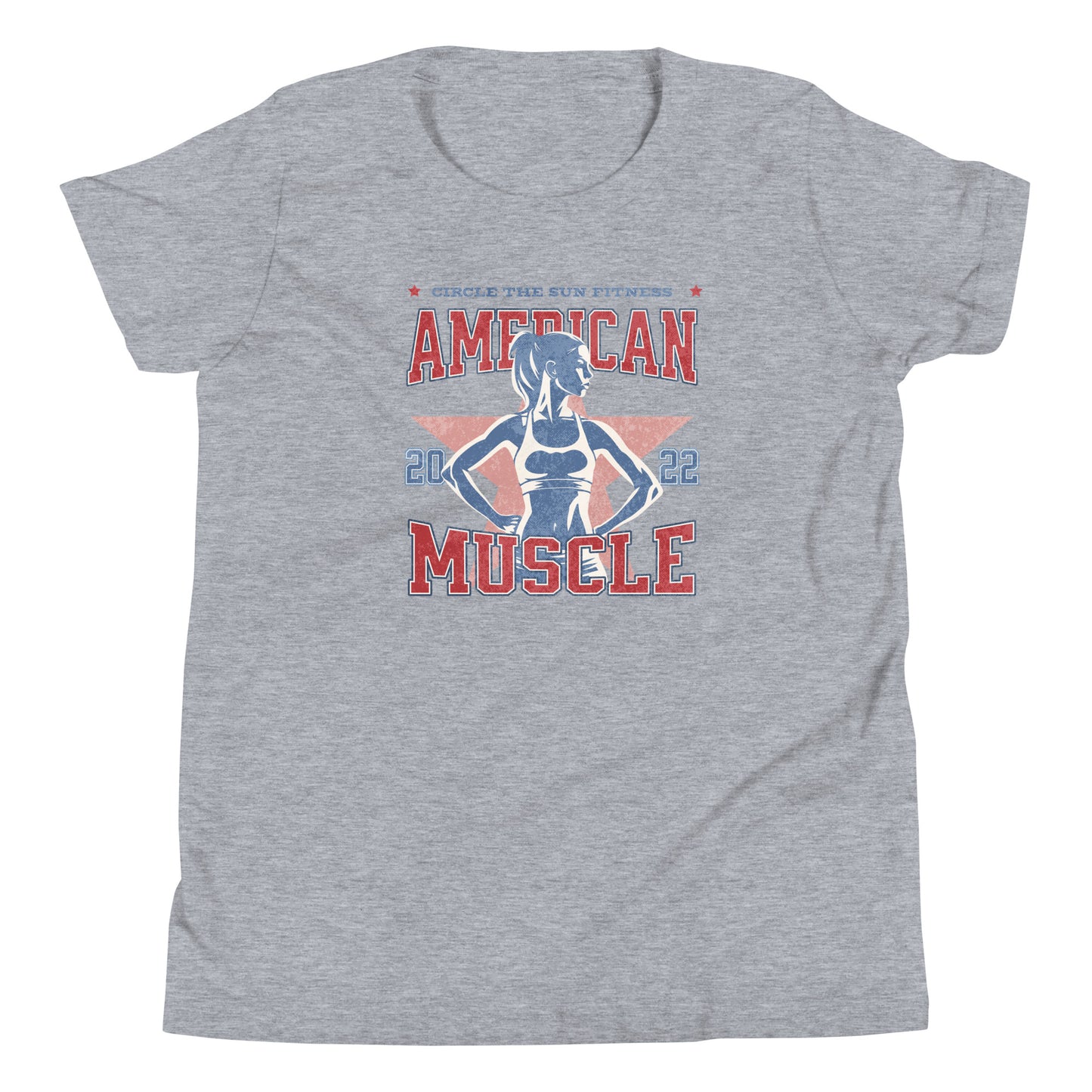 Girl's American Muscle Tee