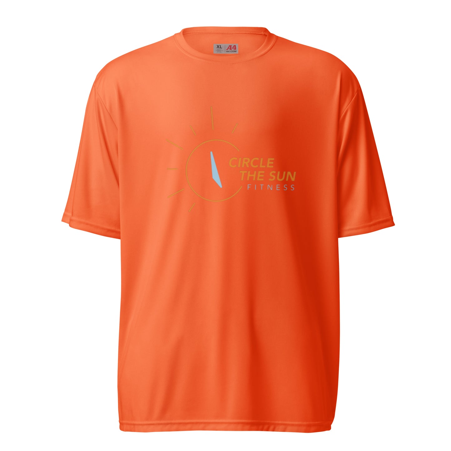 Moisture-Wicking T-Shirt | Orange Logo